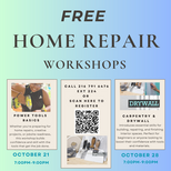 Home Repair Workshop - Carpentry and Drywall