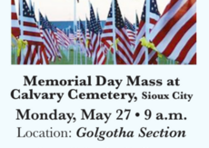 Memorial Day Mass at Calvary Cemetery