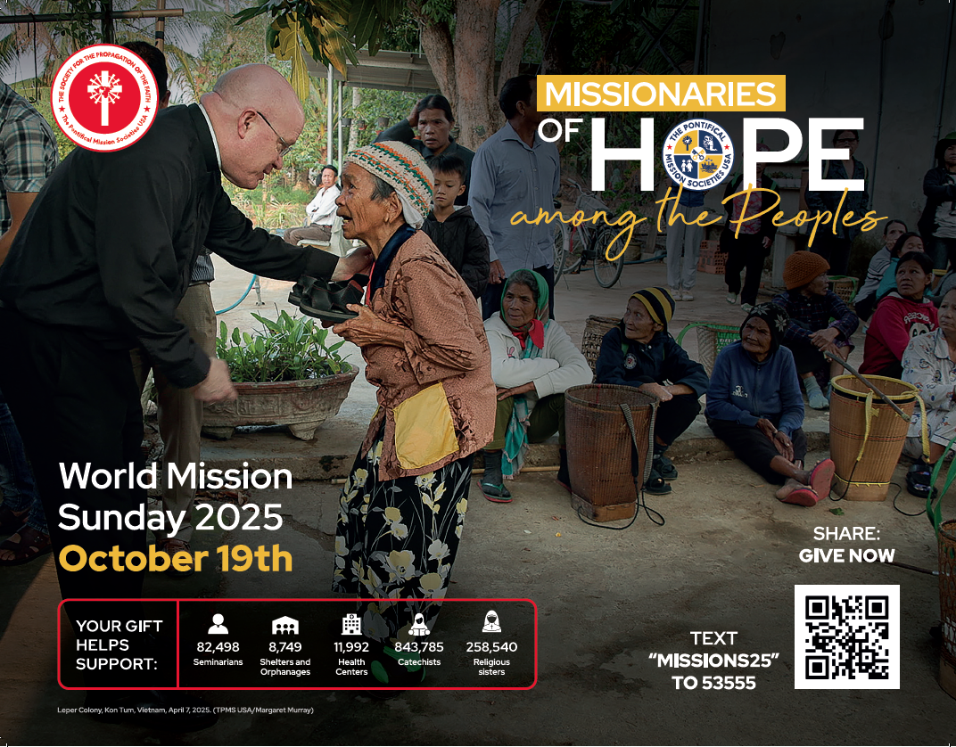 Please support World Mission Sunday at your parish