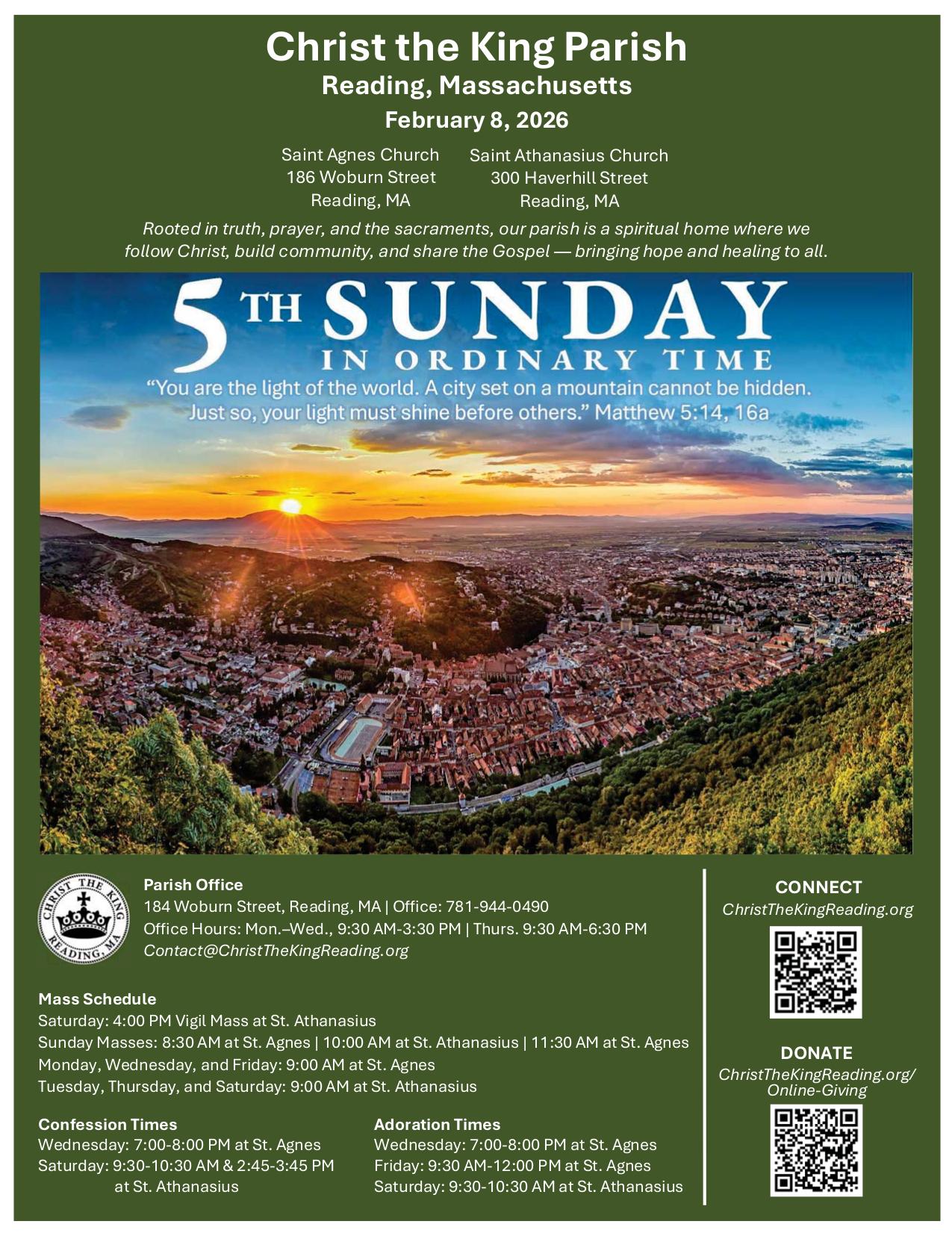 february 8, 2026 Bulletin