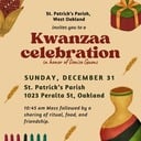 Kwanzaa Celebration, St. Patrick's Parish