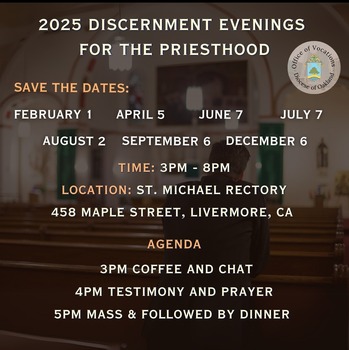 Discernment Evenings for the Priesthood