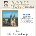 Jubilee Holy Hour & Vespers