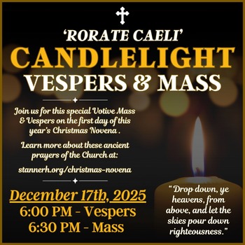 Christmas Novena Prayers, Vespers & Mass