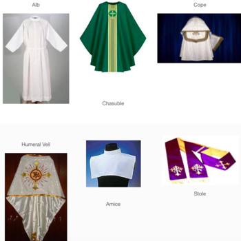 Vestments for ministers at Mass: Who wears what?
