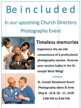 Church Directory Photo Event