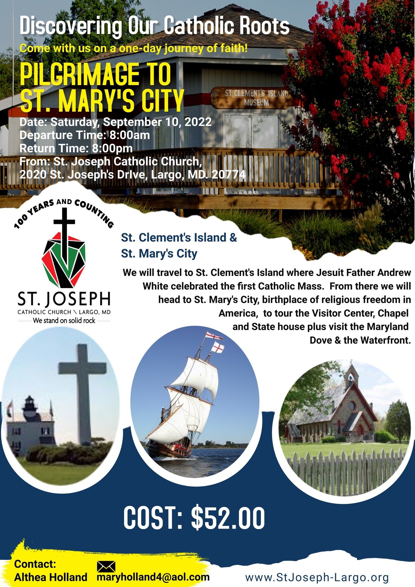 Pilgrimage to St Marys City