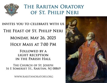Mass: Feast of St. Philip Neri