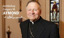 Abp. Aymond: Human dignity for all