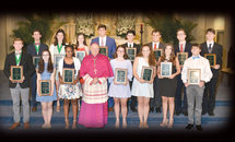15 teens are named St. Timothy Award recipients