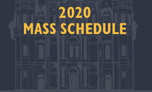 2020 Mass Schedule