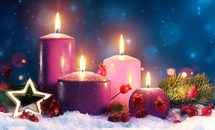 The meaning of the Advent wreath: Why three purple candles, one pink?