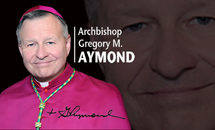Abp. Aymond: Be a saint on earth!