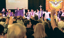 Power of Holy Spirit at charismatic conference