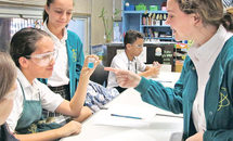 Cabrini ‘Science’ Squad inspires younger scientists