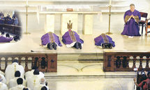 ‘I beg you, stay with the church in this dark time’