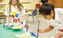 Dominican students work with St. Michael’s