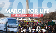 Ministering on the way to the March for Life