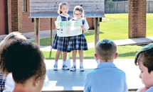 Outdoor classroom at St. Margaret Mary a breath of fresh air