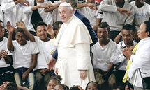 Pope Francis prays for Madagascar’s working poor