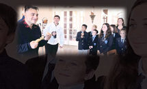 St. Louis King of France students explore Notre Dame Seminary