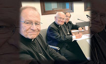 Abp. Aymond, southern bishops visit Pope Francis
