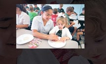‘Give us, this day, our daily bread’ has added meaning for St. Elizabeth Ann Seton kindergartners