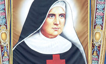Banners unfurled as faithful share stories of five saints