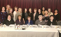 Past presidents of Council of Catholic School Cooperative Clubs met for annual reunion lunch