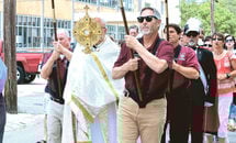 Eucharistic processions on the Feast of Corpus Christi