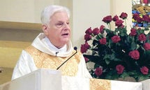 Father Ronald Calkins celebrates 40 years