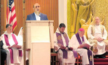 Interfaith prayer service: Welcoming the stranger