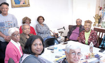 Gentilly altar of friends welcomes all to feast