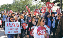 Pro-life march in Baton Rouge