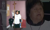 A little sister who brought her back to the faith