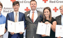 Saving a life earns citation for two PJPII students