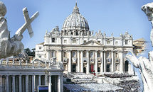 Saints risk all for love of Jesus, pope says at Mass