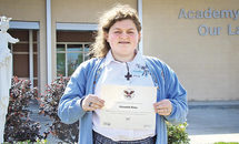 AOL senior recognized for volunteerism