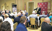 Saints’ president Dennis Lauscha addresses UHC