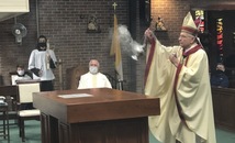 Abp. Aymond reconsecrates Sts. Peter and Paul Church in Pearl River