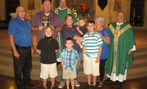 Ascension of Our Lord Knights in LaPlace names family of the year