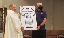 Ascension parishioner gets athletic field named after him