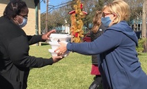 Big Red Box event at St. Rita, N.O., reaches out to food-insecure