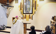 Healing chapel at St. Anthony of Padua, Luling, honors Mary