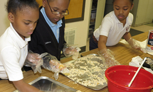 St. Benedict the Moor 1st graders exhibit 'puppy love' for La. SPCA