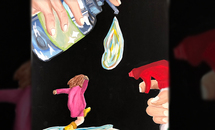 Dominican art students express pandemic experience