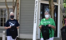 Backpacks donated to the Peace Center