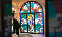 Our Lady of the Lake window reflects hope