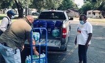 Knights of Peter Claver members feed the needy in Lake Charles