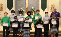 Basketball freethrow contest winners announced by Ascencion's Knights of Columbus in LaPlace
